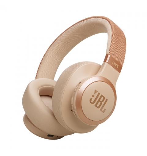 JBL Live 770NC Auricolare Wireless A Padiglione Musica e Chiamate Bluetooth Sabbia