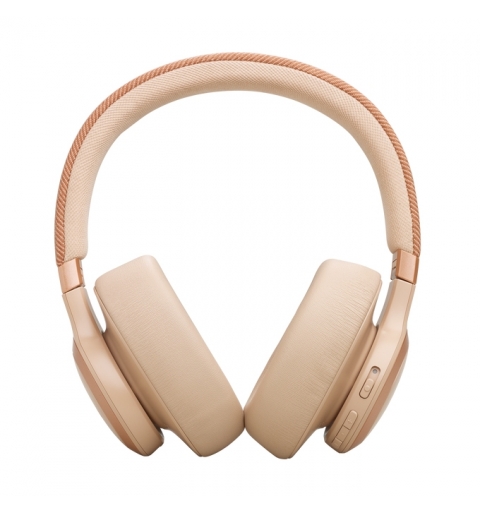 JBL Live 770NC Auricolare Wireless A Padiglione Musica e Chiamate Bluetooth Sabbia