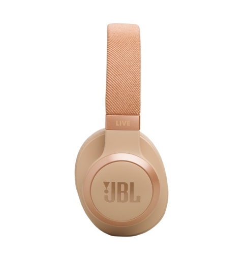 JBL Live 770NC Auricolare Wireless A Padiglione Musica e Chiamate Bluetooth Sabbia