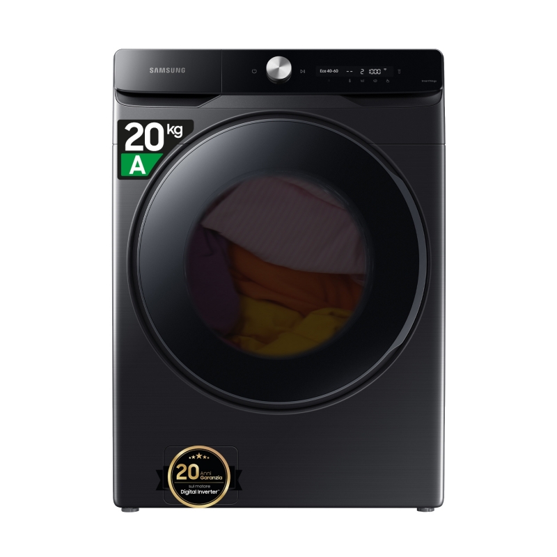 Samsung WF20DG8650BV U3 washing machine Front-load 20 kg 1000 RPM Black