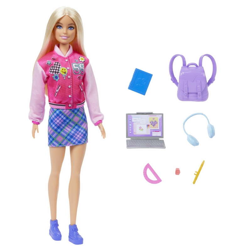 Barbie – Coffret Poupée et Accessoires J’aime l’École