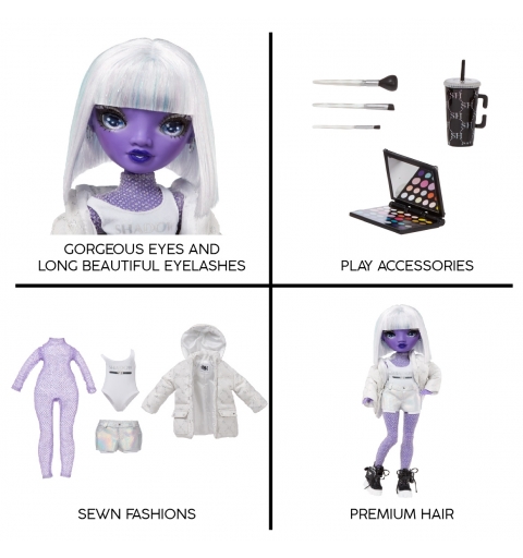 Rainbow High Shadow High S23 Fashion Doll- Dia Mante (Purple)