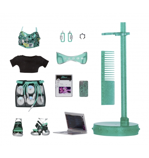 MGA Entertainment Shadow High Fashion Doll- BERRIE SKIES (Green)