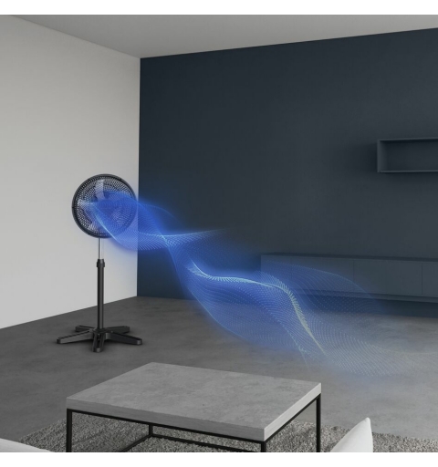 Rowenta Turbo Essential VU3110F0 ventilateur Noir