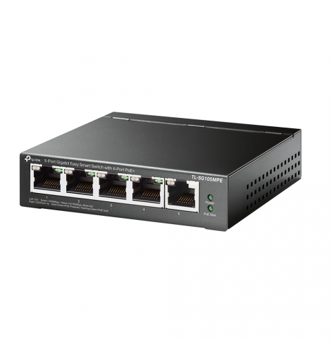 TP-Link 5-Port Gigabit Easy Smart Switch with 4-Port PoE+