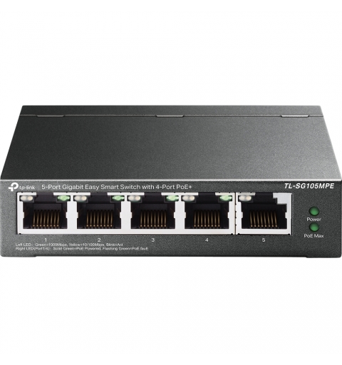 TP-Link 5-Port Gigabit Easy Smart Switch with 4-Port PoE+