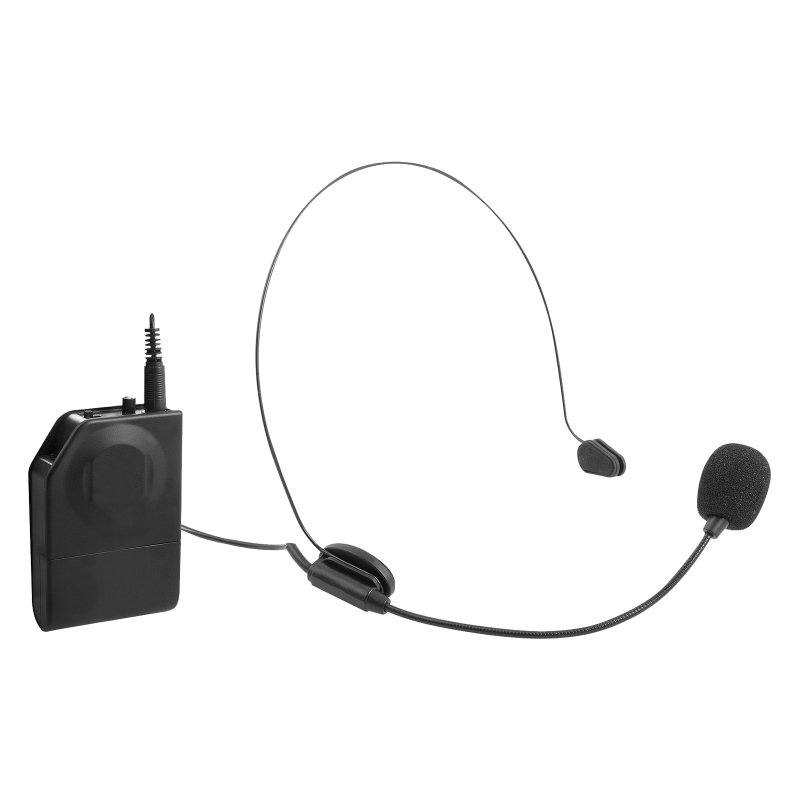 Trevi EM 408 UHF Nero Microfono a clip
