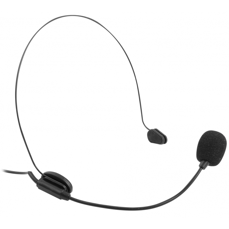 Trevi EM 408 UHF Nero Microfono a clip