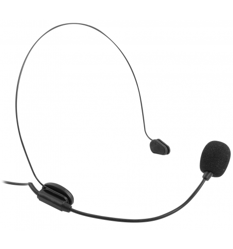 Trevi EM 408 UHF Noir Microphone à clipser