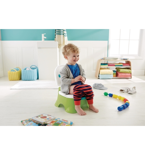 Fisher-Price Everything Baby DLT00 Kindertöpfchen Kunststoff Blau, Grün, Weiß