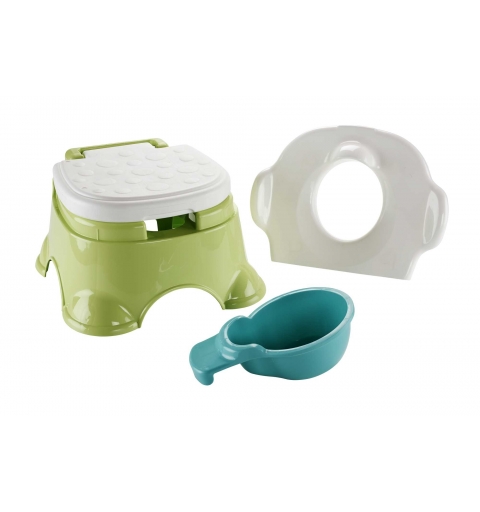 Fisher-Price Everything Baby DLT00 Kindertöpfchen Kunststoff Blau, Grün, Weiß