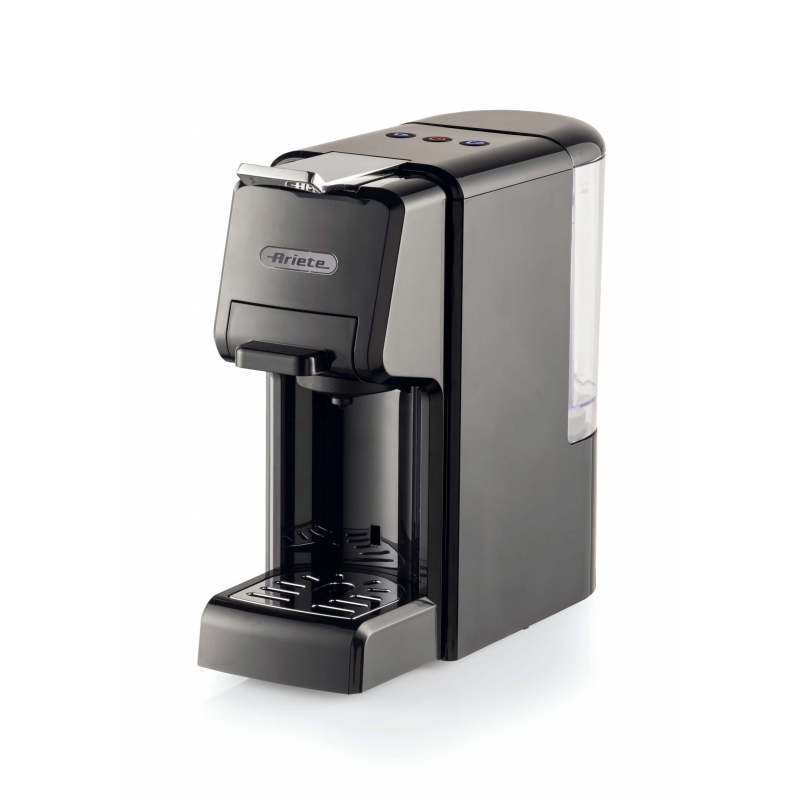 Ariete 1304 1 Macchina da caffè a cassetti, 1350W, Capacità serbatoio 0,7L, Pressione 19 bar, 2 tipologie di caffè, Capsule