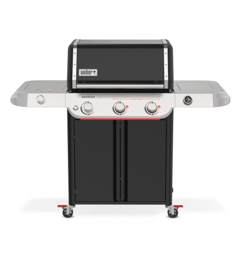 Weber E-335W Barbecue Chariot Gaz de pétrole liquéfié Noir, Acier inoxydable 17880 W