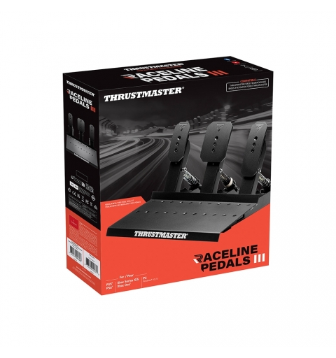 Thrustmaster Raceline Pedals III Schwarz Pedale PC, PlayStation 4, PlayStation 5, Xbox One, Xbox Series S, Xbox Series X