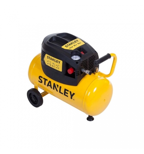 Stanley STN003 D Compressore serbatoio 24litri - pressione 8bar - portata aria 110lt/min