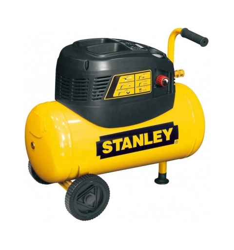 Stanley STN003 D Compressore serbatoio 24litri - pressione 8bar - portata aria 110lt/min