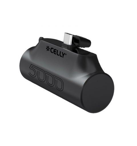 Celly PBC5000BK Powerbank 5000 mAh Schwarz