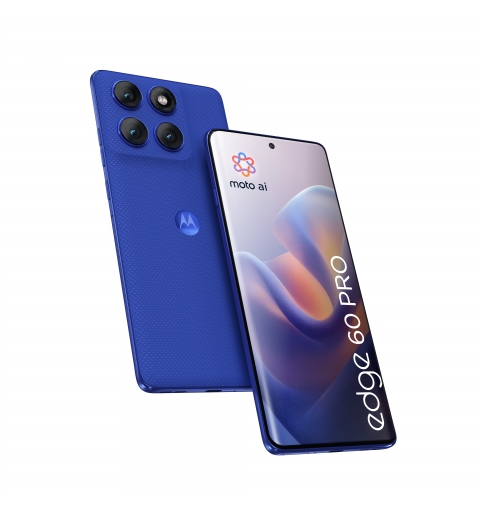 Motorola edge 60 pro 16,9 cm (6.67") Dual-SIM Android 15 5G USB Typ-C 12 GB 512 GB 6000 mAh Blau