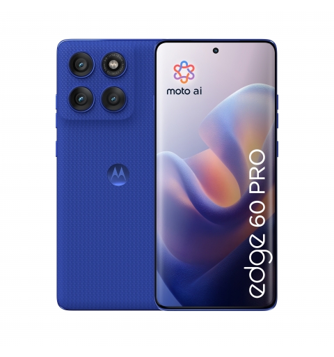 Motorola edge 60 pro 16,9 cm (6.67") Dual-SIM Android 15 5G USB Typ-C 12 GB 512 GB 6000 mAh Blau