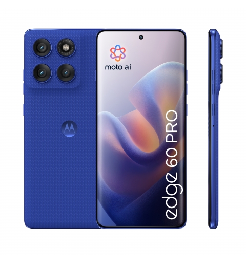 Motorola edge 60 pro 16,9 cm (6.67") Dual-SIM Android 15 5G USB Typ-C 12 GB 512 GB 6000 mAh Blau