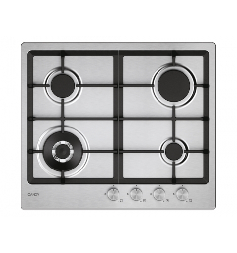 Candy Moderna CHG6BF4WTX Stainless steel Built-in 60 cm Gas 4 zone(s)