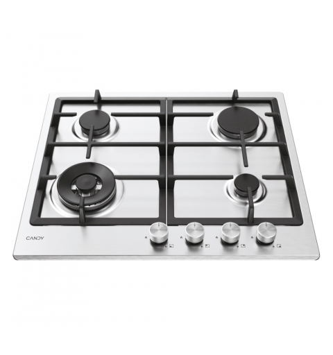 Candy Moderna CHG6BF4WTX Stainless steel Built-in 60 cm Gas 4 zone(s)