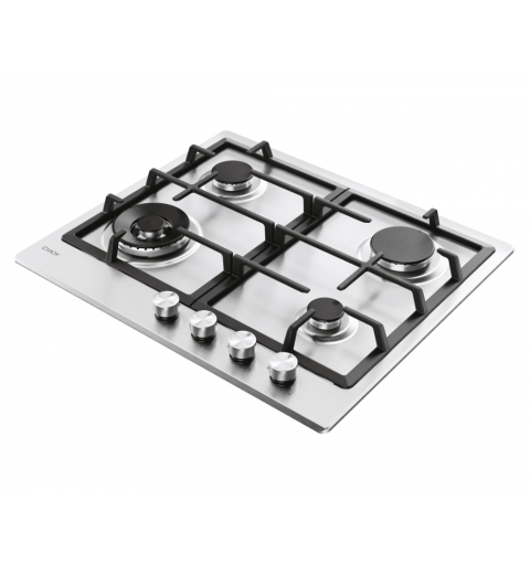 Candy Moderna CHG6BF4WTX Stainless steel Built-in 60 cm Gas 4 zone(s)