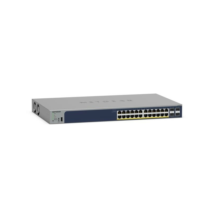 NETGEAR GS728TPP Gestionado L2 L3 L4 Gigabit Ethernet (10 100 1000) Energía sobre Ethernet (PoE) Gris