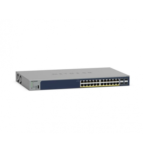 NETGEAR GS728TPP Gestito L2 L3 L4 Gigabit Ethernet (10 100 1000) Supporto Power over Ethernet (PoE) Grigio