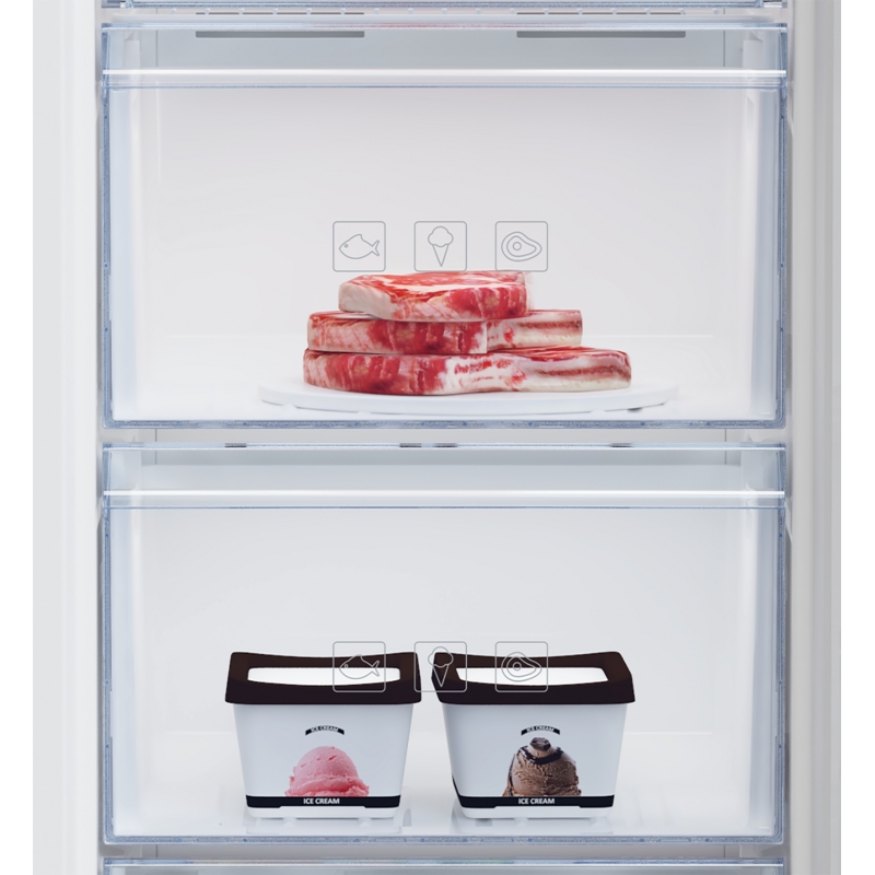 Beko RFNM200T40WN Congelatore verticale Libera installazione 177 L E Bianco