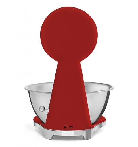 Smeg Bilancia da cucina 50's Style – Rosso LUCIDO - KSF01RDWW