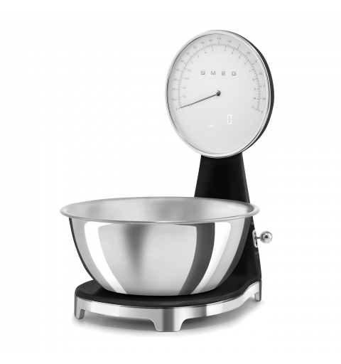Smeg Bilancia da cucina 50's Style - Nero LUCIDO - KSF01BLWW