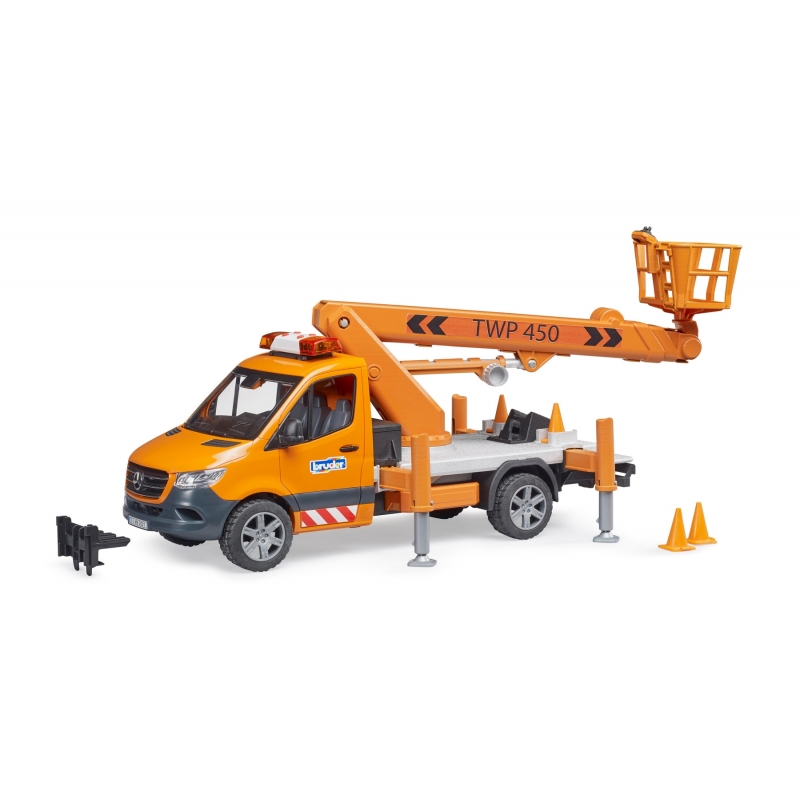BRUDER MB Sprinter w Working Platform