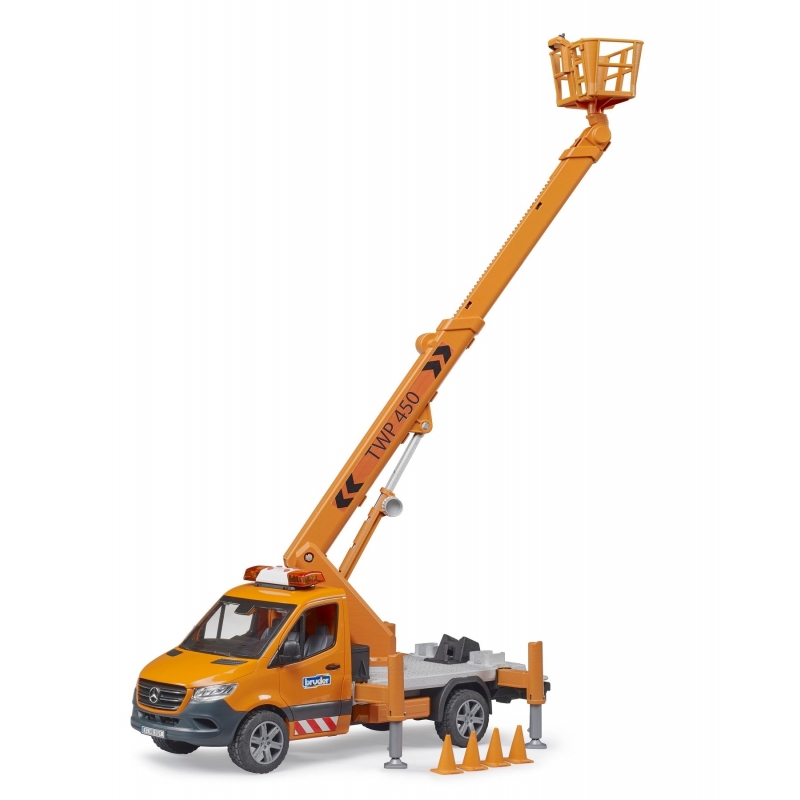 BRUDER MB Sprinter w Working Platform