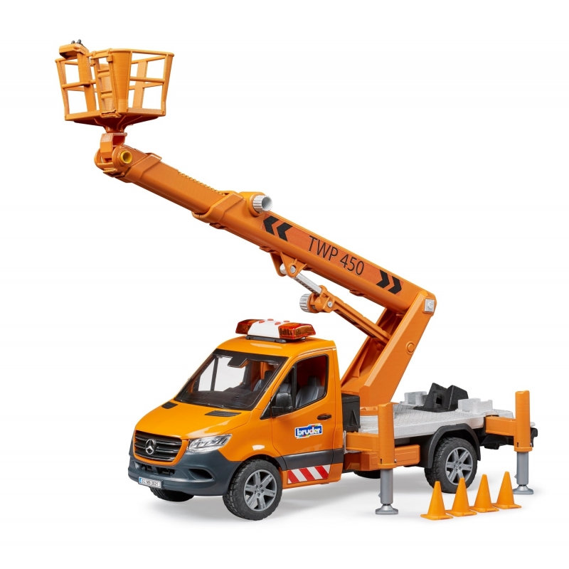BRUDER MB Sprinter w Working Platform