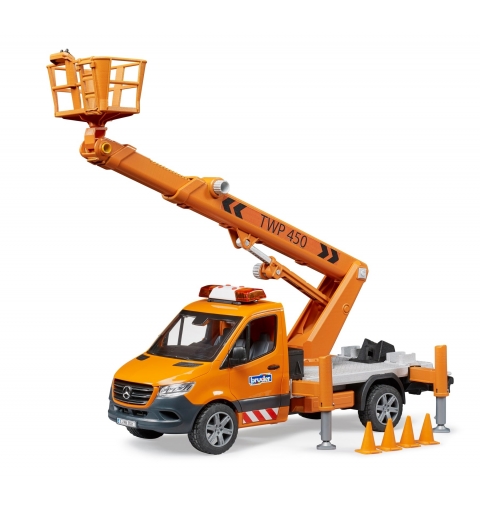 BRUDER MB Sprinter w Working Platform
