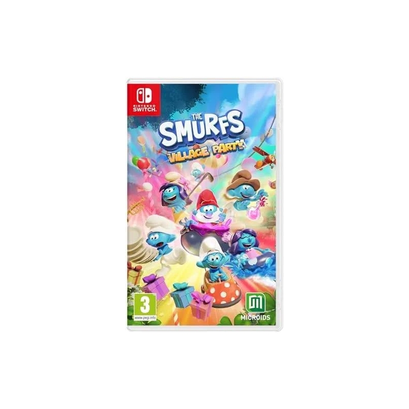 Microids The Smurfs Village Party Standard Chinois simplifié, Chinois traditionnel, Allemand, Néerlandais, Anglais, Espagnol,