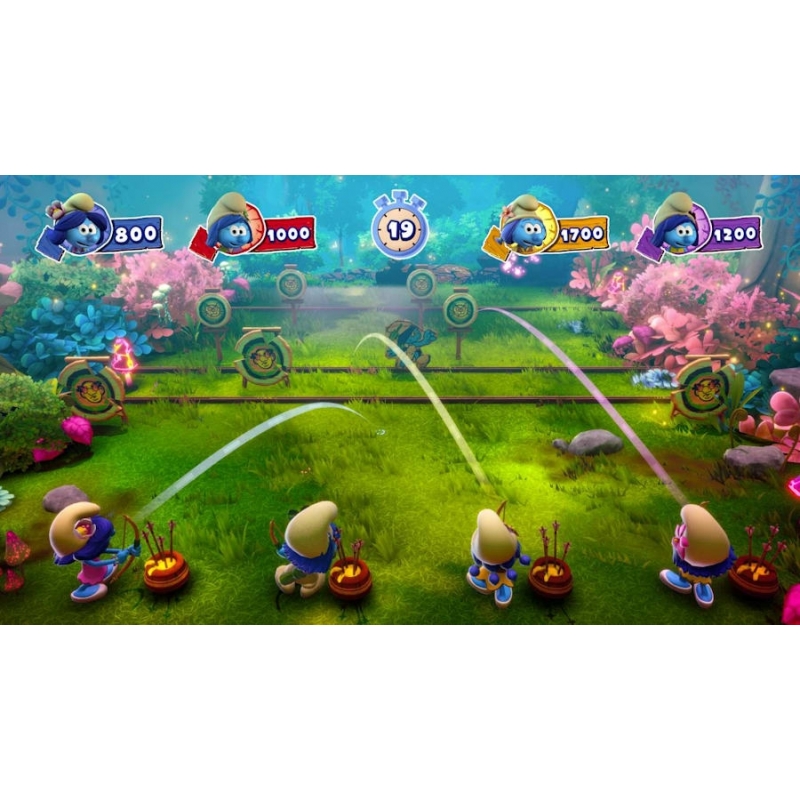 Microids The Smurfs Village Party Estándar Chino simplificado, Chino tradicional, Alemán, Holandés, Inglés, Español, Francés,