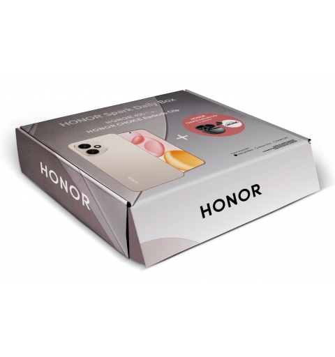 Honor 400 5G + EAR clip 16,6 cm (6.55") MagicOS 9.0 8 Go 512 Go 5300 mAh Or