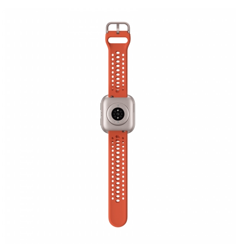 Amazfit Bip 6 Red 5 cm (1.97") AMOLED Numérique 390 x 450 pixels Écran tactile Or GPS (satellite)