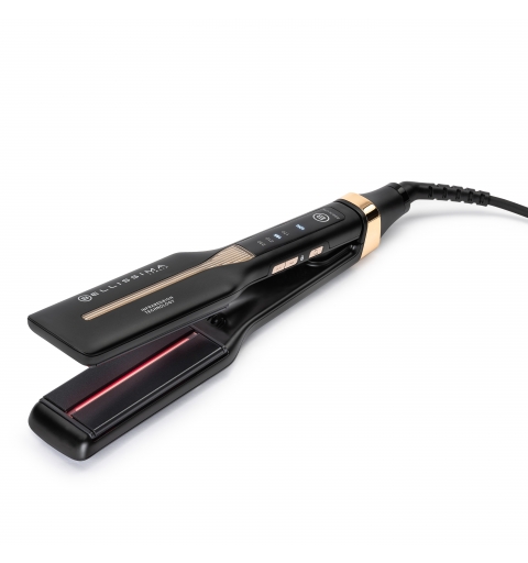 Bellissima Imetec Absolute, Piastra per capelli professionale con piastre 4XL, Infrarossi e tecnologia a ioni, Controllo del