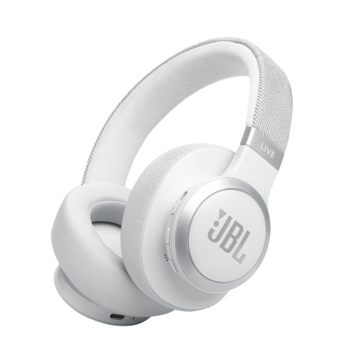 JBL Live 770NC Headset Wireless Head-band Calls Music Bluetooth White