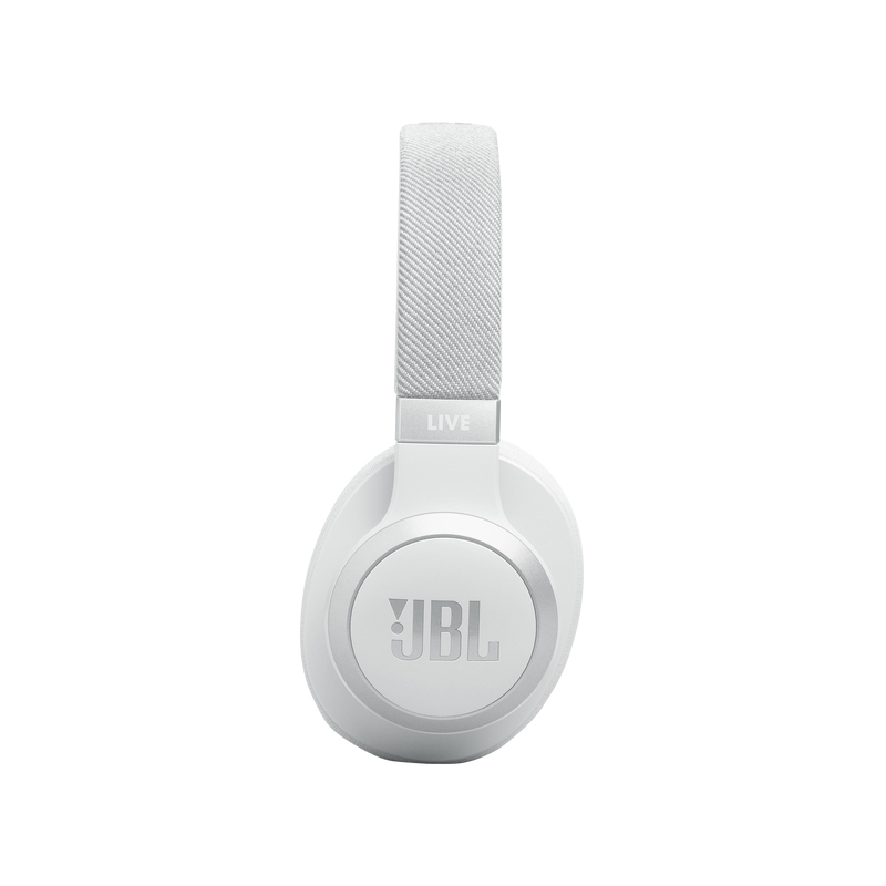 JBL Live 770NC Headset Wireless Head-band Calls Music Bluetooth White