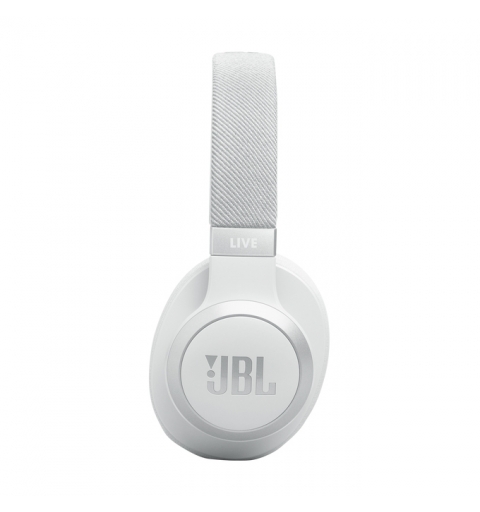 JBL Live 770NC Headset Wireless Head-band Calls Music Bluetooth White