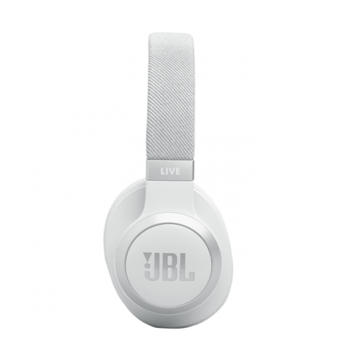 JBL Live 770NC Headset Wireless Head-band Calls Music Bluetooth White