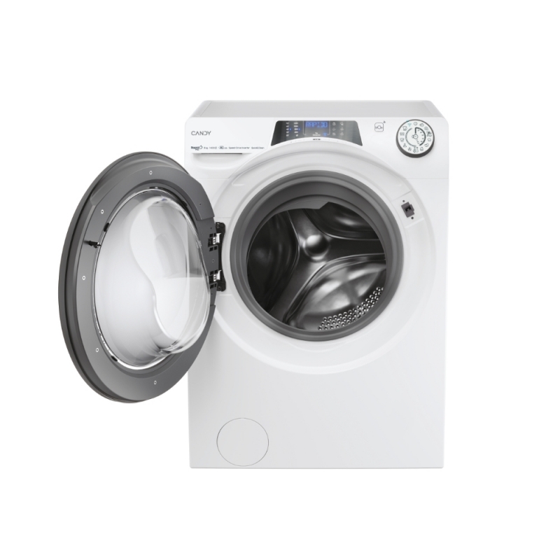 Candy RapidÓ PRO RP 486BWMR9 1-S lavatrice Caricamento frontale 8 kg 1400 Giri min Bianco
