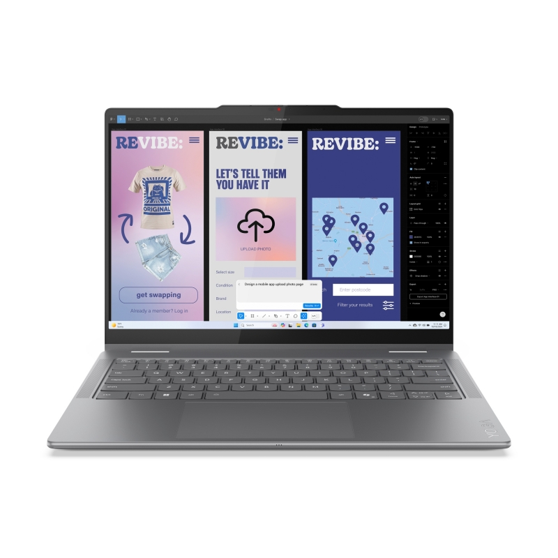 Lenovo Yoga 7 2-in-1 14ILL10 Copilot+ PC Intel Core Ultra 7 256V Hybrid (2-in-1) 35.6 cm (14") Touchscreen WUXGA 16 GB