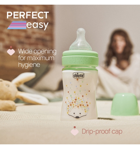 Chicco 00020251300000 feeding bottle 150 ml Green Glass