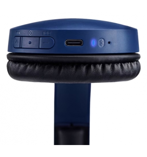 Panasonic RB-HF630BE-A Kopfhörer & Headset Kabellos Kopfband Anrufe Musik Sport Alltag Bluetooth Blau