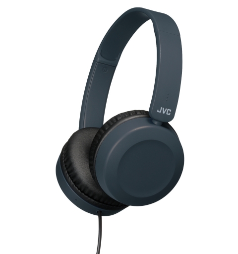 JVC HA-S31M-A Auricolare Cablato A Padiglione Musica e Chiamate Blu